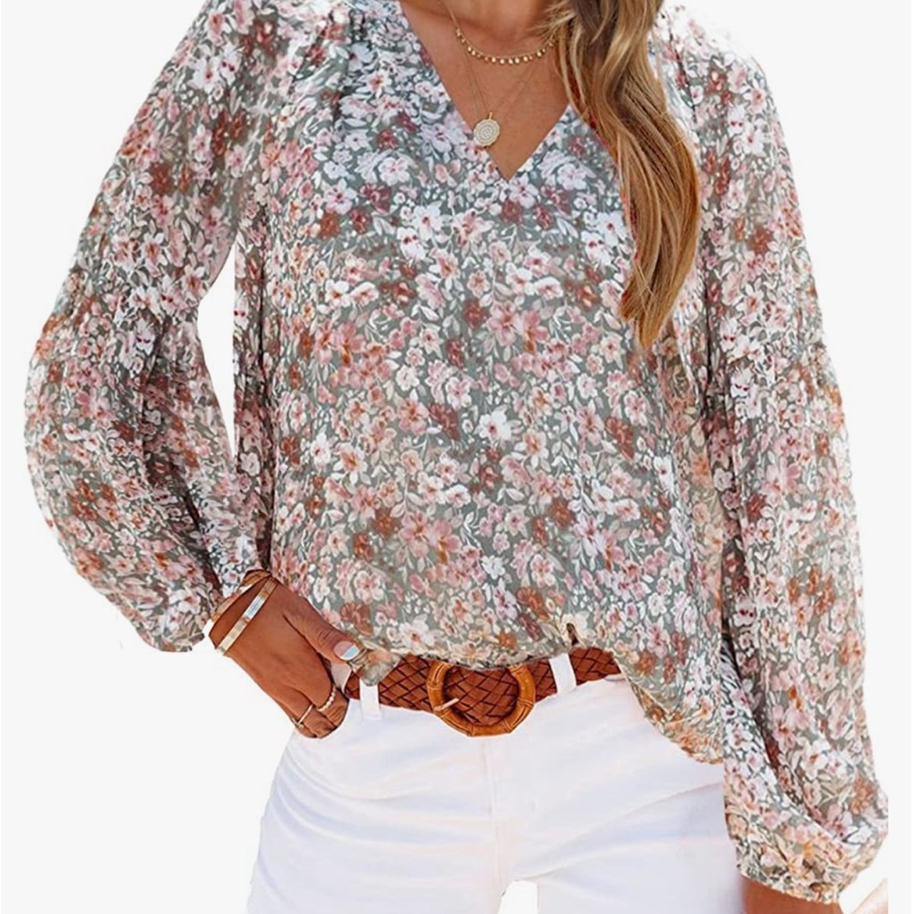 Floral blouse